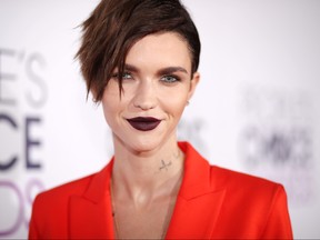 Model Ruby Rose attends the People's Choice Awards 2017 at Microsoft Theater on January 18, 2017 in Los Angeles, California.  Christopher Polk/Getty Images for People's Choice Awards