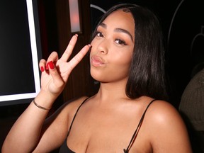 Jordyn Woods attends GOAT and James Harden celebrate NBA All-Star Weekend 2018 at Poppy on Feb. 17, 2018 in Los Angeles.  (Jesse Grant/Getty Images for GOAT)