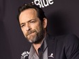 Luke Perry attends The 2018 PaleyFest screening of "Riverdale" at the Dolby Theater on March 25, 2018, in Hollywood, Calif.