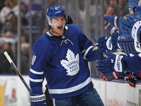 Monday marked three months since Maple Leafs winger Zach Hyman had surgery to repair a torn anterior cruciate ligament in his right knee, with six months usually the minimum time required to return to full health. (Claus Andersen/Getty Images)
