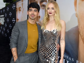 Joe Jonas and Sophie Turner attend the Premiere of Amazon Prime Video's "Chasing Happiness" at Regency Bruin Theatre on June 3, 2019 in Los Angeles.