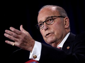 White House economic adviser Larry Kudlow delivers remarks at SelectUSA Investment Summit in Washington D.C., June 11, 2019.