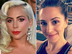 Lady Gaga, left, and Autumn Guzzardi. (Getty Images file photo and Instagram)