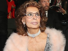 Sophia Loren is seen in a Sept. 8, 2017, file photo.
