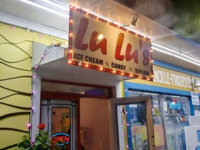 Lu Lu's Ice Cream Shop in Indian Shores, Fla.