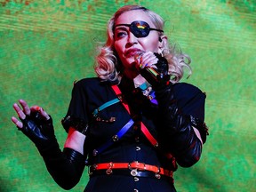 Madonna performs at the 2019 Pride Island concert during New York City Pride in New York City, New York, U.S., June 30, 2019.