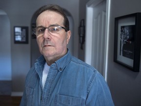 Glen Assoun, jailed for over 16 years for the knife murder of his ex-girlfriend in a Halifax parking lot, is seen at his daughter's residence in Dartmouth, N.S. on February 28, 2019. A court case is underway today over the release of key evidence explaining what led to the wrongful murder conviction and imprisonment of a Nova Scotia man who spent almost 17 years in jail.