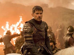 This file image released by HBO shows Nikolaj Coster-Waldau as Jaime Lannister in an episode of "Game of Thrones."