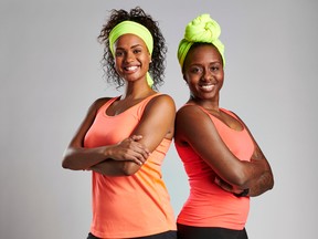 Nicki Lee and Aisha Bentham from The Amazing Race Canada Season 7. (CTV)