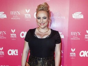 In this Thursday, May 21, 2015, file photo, Meghan McCain arrives at the So Sexy LA Event at SKYBAR at the Mondrian in Los Angeles. McCain was welcomed to the air Monday, Oct. 9, 2017, as the newest co-host of ABC's "The View."