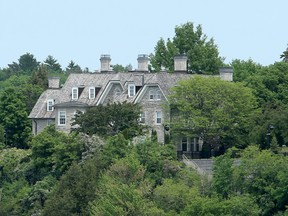 24 Sussex Drive is seen on May 30, 2018.