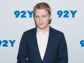 Ronan Farrow visits 92Y at Kaufman Concert Hall on February 1, 2018 in New York City.