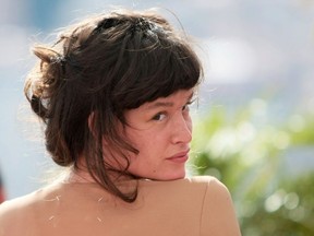 This file photo taken on May 22, 2009 shows  US actress Paz de la Huerta during the photocall for "Enter The Void" by Argentinian director Gaspar Noe presented in competition at the 62nd Cannes Film Festival.