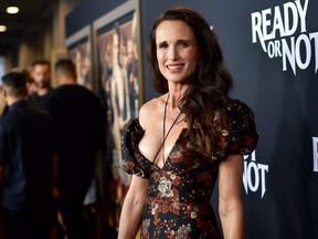 Andie MacDowell attends a screening of Fox Searchlight's "Ready Or Not" at ArcLight Culver City in Culver City, Calif., on on Aug. 19, 2019.