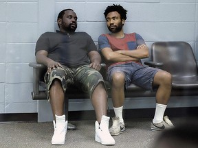 Brian Tyree Henry and Donald Glover in "Atlanta."