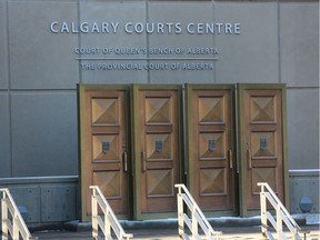 Exterior of the Calgary Courts Centre.