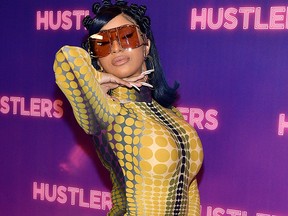 Cardi B attends STX Entertainment's "Hustlers" photo call at Four Seasons Los Angeles at Beverly Hills on Aug. 25, 2019, in Los Angeles.