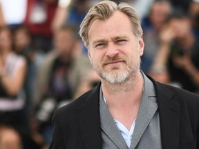 British director Christopher Nolan poses on May 12, 2018 during a photocall at the 71st edition of the Cannes Film Festival in Cannes, France.