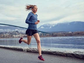 Vancouver runner Rachel Cliff. JASMINE SAFAEI PHOTO