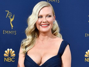 Kirsten Dunst attends the 70th Emmy Awards at Microsoft Theater on Sept. 17, 2018 in Los Angeles.