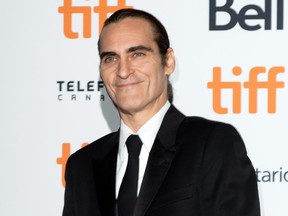 US actor Joaquin Phoenix attends the premiere of "The Sisters Brothers" during the Toronto International Film Festival, on September 8, 2018, in Toronto, Ontario, Canada.