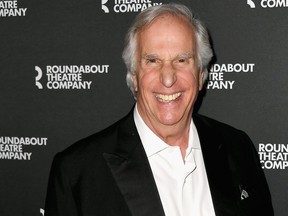 Henry Winkler attends red carpet for th "Twentieth Century" Benefit Concert Reading at Studio 54 on April 29, 2019 in New York City. (Nicholas Hunt/Getty Images)