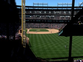 A general view of play between the St. Louis Cardinals and the Texas Rangers at Globe Life Park in Arlington on May 19, 2019 in Arlington, Texas. (Ronald Martinez/Getty Images)