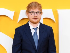 Ed Sheeran attends the UK Premiere of "Yesterday" at Odeon Luxe Leicester Square on June 18, 2019 in London, England.
