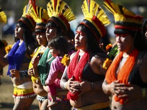 First Nations women will finally be able to get the same status and category of membership as their male counterparts and descendants, according to Crown-Indigenous  Relations Minister Carolyn Bennett. SERGIO LIMA/AFP/Getty Images