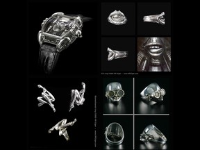 Jewelry designed late artist H.R. Giger was stolen from a  gallery in Switzerland.