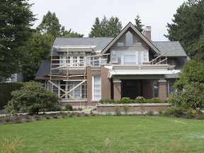 The home of Huawei executive Meng Wanzhou is pictured in Vancouver, Tuesday, August, 20, 2019.