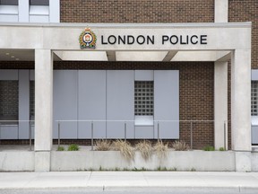 London police station (DEREK RUTTAN, The London Free Press)
