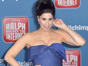 Sarah Silverman attends the premiere of 'Ralph Breaks The Internet' held at El Capitan Theatre in Los Angeles on Nov. 5, 2018.