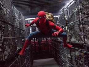 Tom Holland stars as Spider-Man in "Spider-Man: Homecoming."