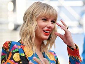 Taylor Swift attends the 2019 MTV Video Music Awards at Prudential Center on August 26, 2019 in Newark, N.J. (Dia Dipasupil/Getty Images for MTV)