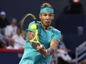 "It has been a tough day in terms of win but we are used to play like this,” defending champion Rafael Nadal said about conditions Thursday at the Rogers Cup. “When we play on outdoor courts, that's part of the game."