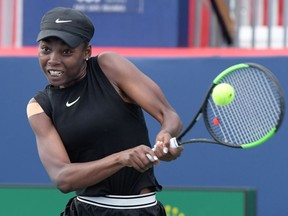 Despite losing in the first round of qualifying at the U.S. Open, Montreal's Françoise Abanda walked away with $11,000.