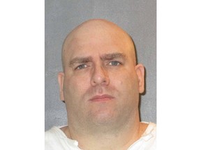 Death-row inmate Larry Swearingen is shown in this photo in Huntsville, Texas, provided Aug. 20, 2019.