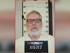 Death-row inmate Stephen Michael West is shown in Nashville, Tenn., Jan. 2, 2019.