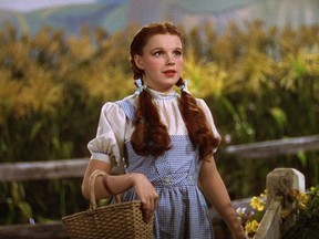 Judy Garland in The Wizard of Oz.