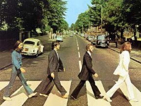 The Beatles album Abbey Road.