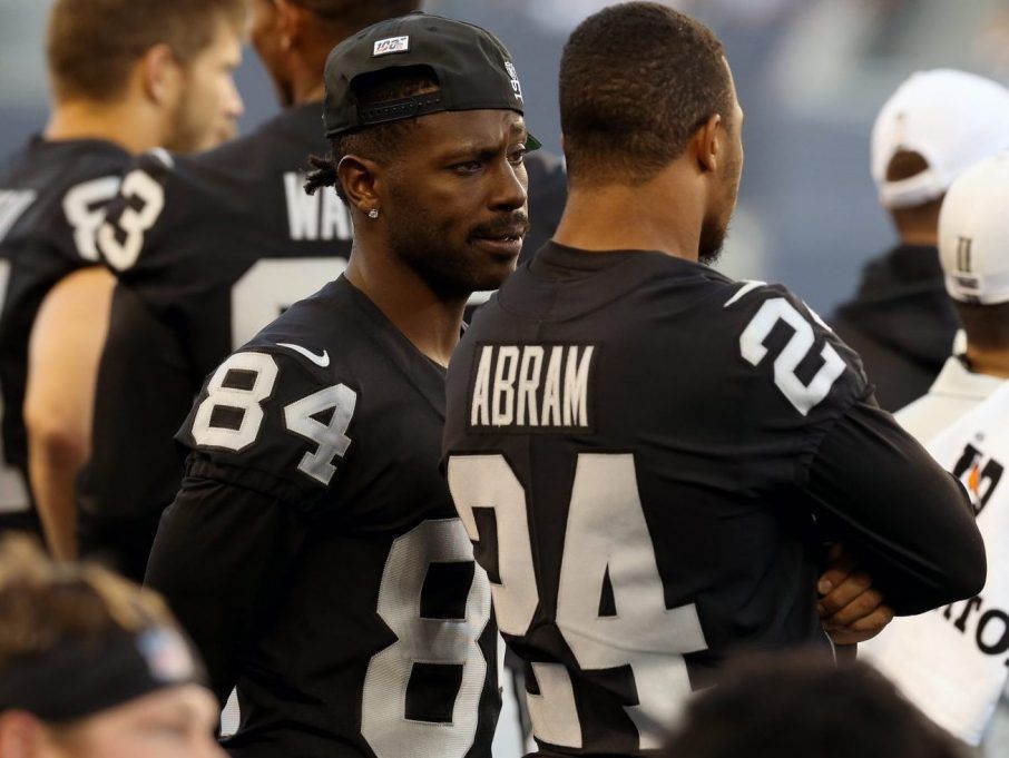 Report: Antonio Brown tells Raiders he won't play again if NFL won