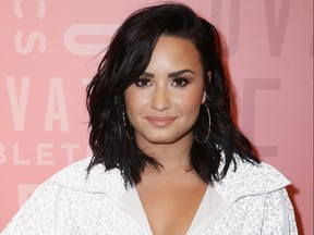 Demi Lovato attends the Demi Lovato visits Fabletics at The Village at Westfield Topanga on May 18, 2018 in Woodland Hills, Calif.  (Ari Perilstein/Getty Images for Fabletics)