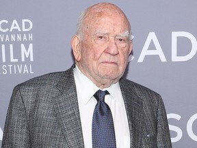 Ed Asner attends the 21st SCAD Savannah Film Festival on Oct. 28, 2018 in Savannah, Ga.