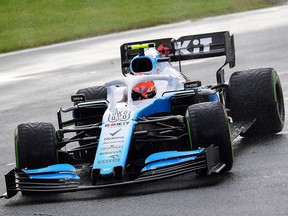 Williams driver Robert Kubica is seen during the first practice session at the Autodromo Nazionale circuit in Monza on September 6, 2019 ahead of the Italian Grand Prix. (MIGUEL MEDINA/AFP/Getty Images)