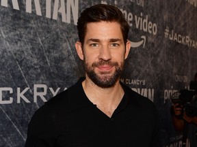 John Krasinski premiere of "Tom Clancy's Jack Ryan" at The Opening Night of Los Angeles Fleet Week 2018 at Battleship Iowa on August 31, 2018 in San Pedro, California.