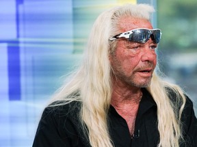 TV personality Duane Chapman aka Dog the Bounty Hunter visits "FOX & Friends" at FOX Studios on Aug. 28, 2019 in New York City. (Bennett Raglin/Getty Images)