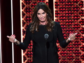 Caitlyn Jenner speaks onstage during the Comedy Central Roast of Alec Baldwin at Saban Theatre on September 7, 2019 in Beverly Hills, California.