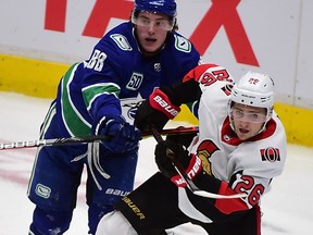 Senators coach D.J. Smith says 20-year-old defenceman Erik Brannstrom has been getting better with every game.