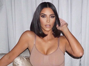 Kim Kardashian posing for the camera. (Instagram)
